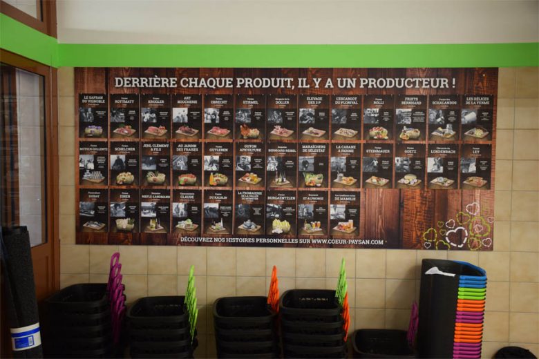 Panneaux des producteurs